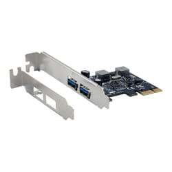 EXSYS 2-Port USB 3.2 Gen 1 PCIe card with self power, 3A (Renesas)