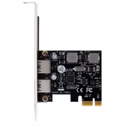 EXSYS 2-Port USB 3.2 Gen 1 PCIe card with self power, 3A (Renesas)