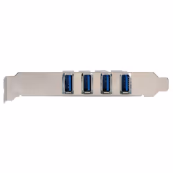 EXSYS 4-Port USB 3.2 Gen 1 PCIe card with self power, 3A (Renesas)