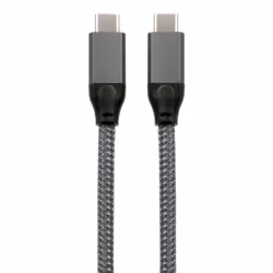 EXSYS EX-K1596-1.0, 1 m, USB C, USB C, USB 3.2 Gen 2x2, 20 Gbit/s, Grey