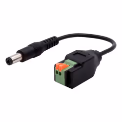 EXSYS EX-49140, 0.15 m, 5.5 x 2.1 mm, 2-pin terminal block