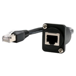 EXSYS EX-49159 networking cable Black 0.2 m Cat5e