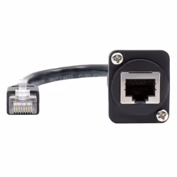 EXSYS EX-49159 networking cable Black 0.2 m Cat5e