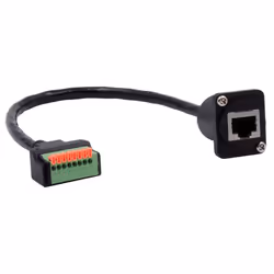 EXSYS EX-49161 networking cable Black 0.2 m Cat5e