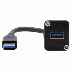 EXSYS EX-49164 USB cable USB 3.2 Gen 1 (3.1 Gen 1) 0.2 m USB A Black