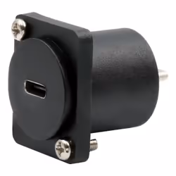 EXSYS EX-49167, Flat, Black, USB C, USB C, Female, Male