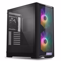 Lian Li Lancool-215, Midi Tower, PC, Black, Transparent, ATX, EATX, ITX, Mini-ATX, SGCC, Tempered glass, Gaming