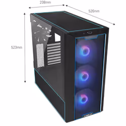 Lian Li Lancool III Midi Tower Black, Transparent - Additional view 6