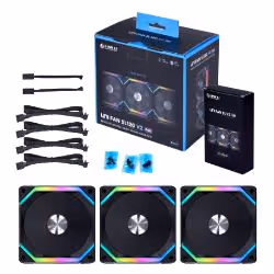 Lian Li Uni Fan SL V2 Computer case 12 cm Black 3 pc(s)