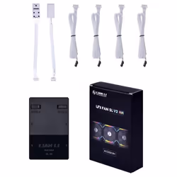 Lian Li UNI HUB – SLV2 fan speed controller 16 channels Black, White