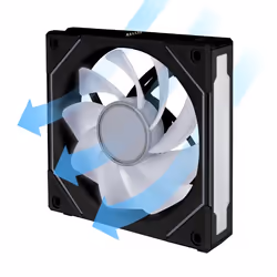 Lian Li UF-RSLIN120-1B computer cooling system Computer case Fan 12 cm Black 1 pc(s) - Additional view 6