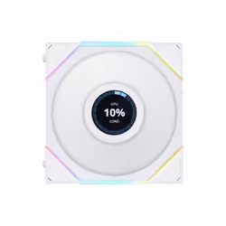 Lian Li 12TLLCD1W, Fan, 12 cm, 350 RPM, 1900 RPM, White