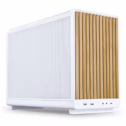 Lian Li A3-mATX, Micro Tower, PC, White, Wood, micro ATX, Micro-ITX, Steel, 16.5 cm