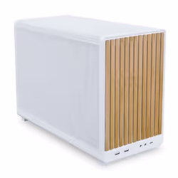Lian Li A3-mATX Micro Tower White, Wood