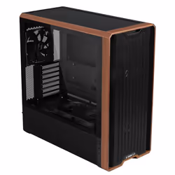 Lian Li Lancool LAN217X computer case Midi Tower Black, Wood
