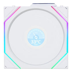 Lian Li Uni Fan TL120 LCD Reverse Blade Wireless Computer case 12 cm White 1 pc(s)