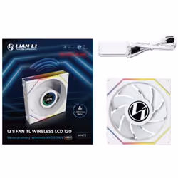 Lian Li Uni Fan TL120 LCD Reverse Blade Wireless Computer case 12 cm White 1 pc(s) - Additional view 5