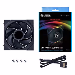 Lian Li Uni Fan TL LCD Computer case, Processor 14 cm Black 1 pc(s) - Additional view 4