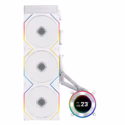 Lian Li GA II Hydroshift II LCD-C 360TL Computer case All-in-one liquid cooler 12 cm White 1 pc(s)
