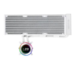 Lian Li GA II Hydroshift II LCD-C 360N Computer case Heatsink/Radiator White