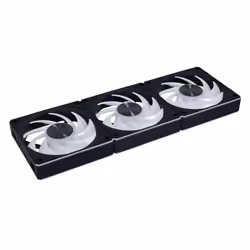 Lian Li 12CL1W3B computer cooling system Computer case Fan 12 cm Black - Additional view 2