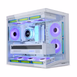 Lian Li 011 Dynamic Mini O11 DYNAMIC MINI V2 Mini Tower White - Additional view 2