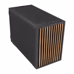 Lian Li B4-mATX Wood Mini Tower Black, Wood - Additional view 2