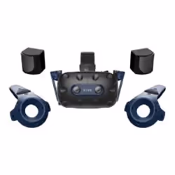 HTC Vive Pro 2 Full Kit, Dedicated head mounted display, Black, Blue, 120°, 120°, 5.7 cm, 7 cm