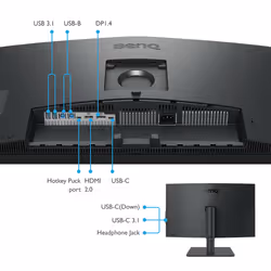 BenQ PD2705U computer monitor 68.6 cm (27") 3840 x 2160 pixels 4K Ultra HD LED Black - Additional view 4