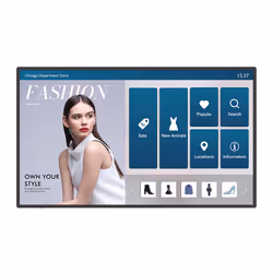 BenQ IL5501 Digital signage flat panel 139.7 cm (55") IPS 400 cd/m² 4K Ultra HD Black Touchscreen Built-in processor Android 8.0 24/7