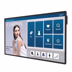BenQ IL5501 Digital signage flat panel 139.7 cm (55") IPS 400 cd/m² 4K Ultra HD Black Touchscreen Built-in processor Android 8.0 24/7