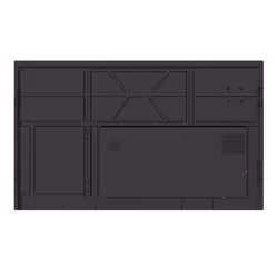 BenQ RE7503A interactive whiteboard 190.5 cm (75") 3840 x 2160 pixels Touchscreen Black - Additional view 4