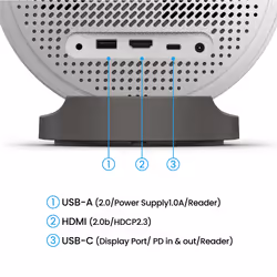 BenQ GV50 Standard throw projector 500 ANSI lumens DLP 1080p (1920x1080) White - Additional view 6