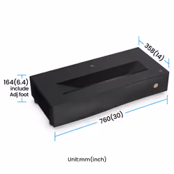 BenQ V5010i Standard throw projector 2500 ANSI lumens DLP UHD 4K (3840x2160) Black