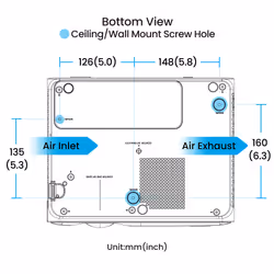 BenQ AH500ST Short throw projector 4000 ANSI lumens DLP 1080p (1920x1080) Black - Additional view 8