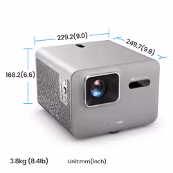 BenQ TK705STi Short throw projector 3000 ANSI lumens DLP UHD 4K (3840x2160) Grey - Additional view 4