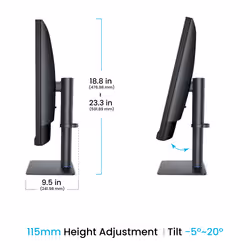 BenQ PV3250U Monitor 31.5 inch 4K UHD IPS 120 Hz 5 ms Black - Additional view 5