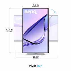 BenQ MA320UG computer monitor 80 cm (31.5") 3840 x 2160 pixels 4K Ultra HD White - Additional view 4