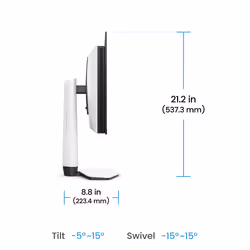 BenQ EX271UZ computer monitor 67.3 cm (26.5") 3840 x 2160 pixels 4K Ultra HD OLED Black, White - Additional view 8