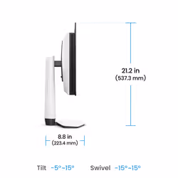 BenQ EX271QZ computer monitor 67.3 cm (26.5") 2560 x 1440 pixels 2K OLED White - Additional view 8