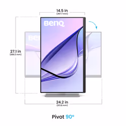 BenQ MA270UP computer monitor 68.6 cm (27") 3840 x 2160 pixels 4K Ultra HD White - Additional view 5