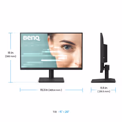 BenQ GW2291 Monitor 21.5 inch Full HD IPS 100 Hz Black - Additional view 4