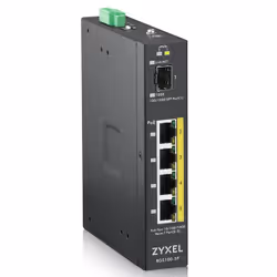 Zyxel RGS100-5P Unmanaged L2 Gigabit Ethernet (10/100/1000) Power over Ethernet (PoE) Black - Additional view 2
