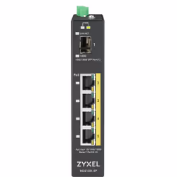 Zyxel RGS100-5P Unmanaged L2 Gigabit Ethernet (10/100/1000) Power over Ethernet (PoE) Black - Additional view 3