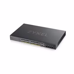 Zyxel GS1920-24HPV2 Managed Gigabit Ethernet (10/100/1000) Power over Ethernet (PoE) Black - Additional view 4