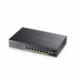 Zyxel GS2220-10HP-EU0101F network switch Managed L2 Gigabit Ethernet (10/100/1000) Power over Ethernet (PoE) Black - Additional view 4