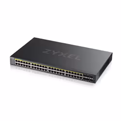 Zyxel GS2220-50HP-EU0101F network switch Managed L2 Gigabit Ethernet (10/100/1000) Power over Ethernet (PoE) Black - Additional view 4