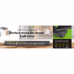 Zyxel GS1900-48-EU0102F network switch L2 Gigabit Ethernet (10/100/1000) Black - Additional view 5