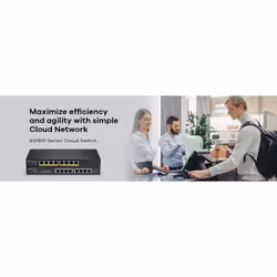 Zyxel GS1915-8 Managed L2 Gigabit Ethernet (10/100/1000) Black - Additional view 7