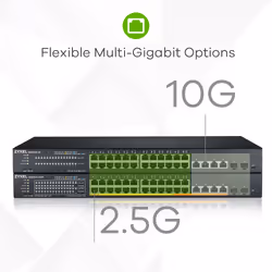 Zyxel XMG1930-30 Managed L3 2.5G Ethernet (100/1000/2500) Black - Additional view 7